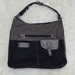 Lancaster Paris Lafayette Two-Tone Shoulder Bag